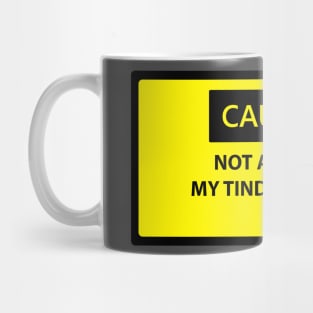 Funny Caution Sign Mug